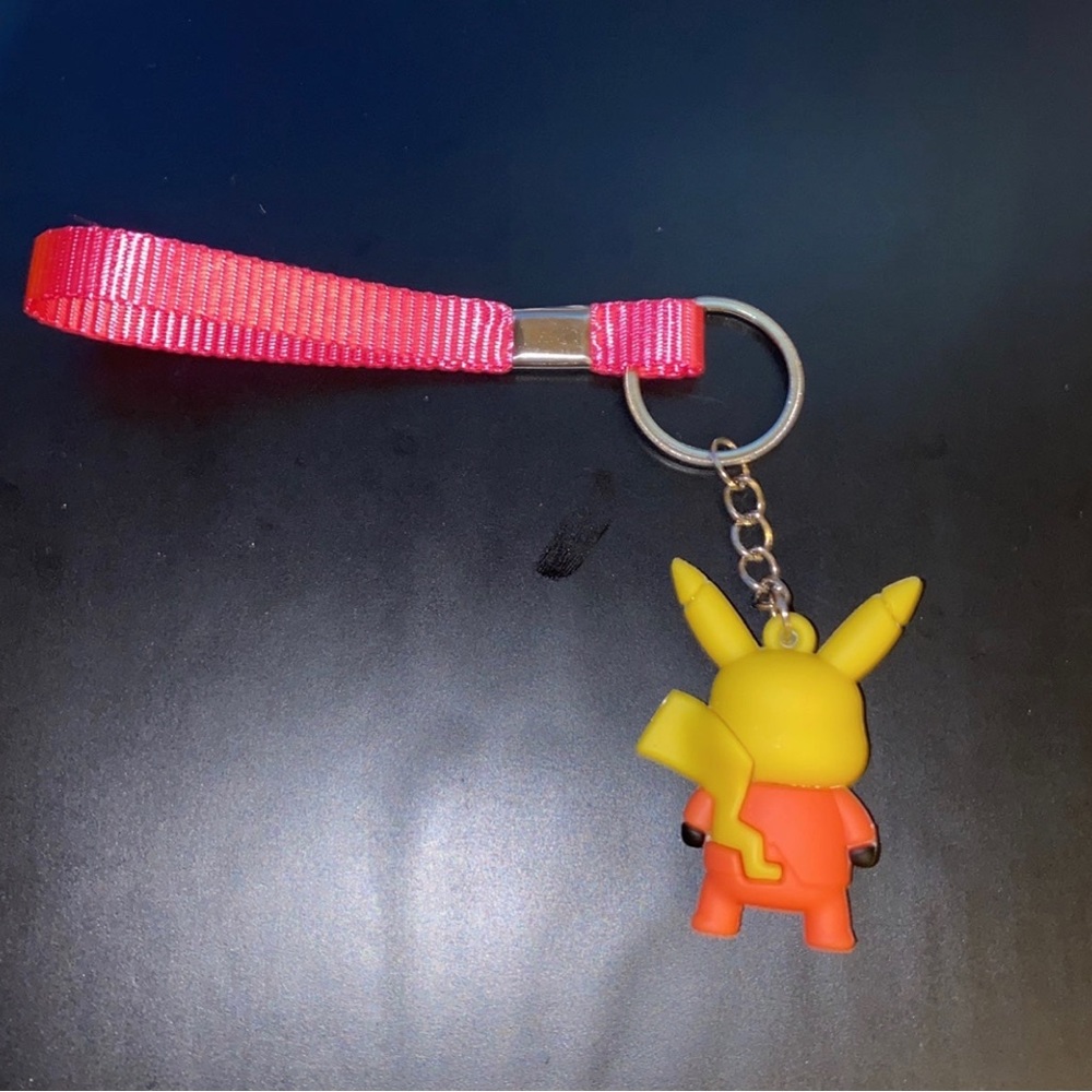 2x Pokémon Keychains For keys figurines two ninjas figure orange and purple - Picture 5 of 6
